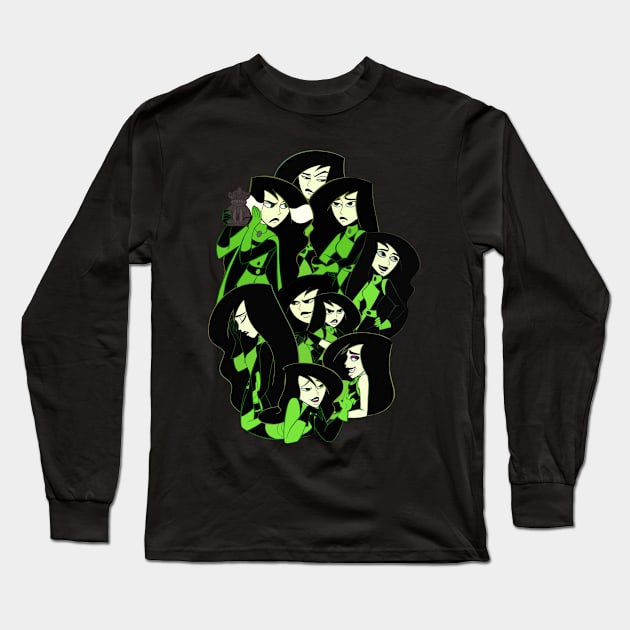 shego Long Sleeve T-Shirt by thebeatgoStupid